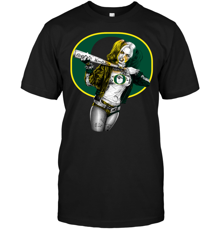 Harley Quinn Oregon Ducks T-Shirt